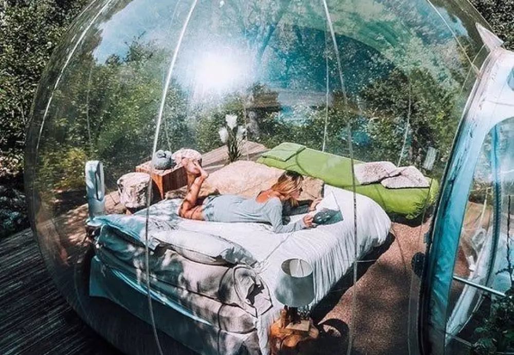 inflatable bubble tent camping